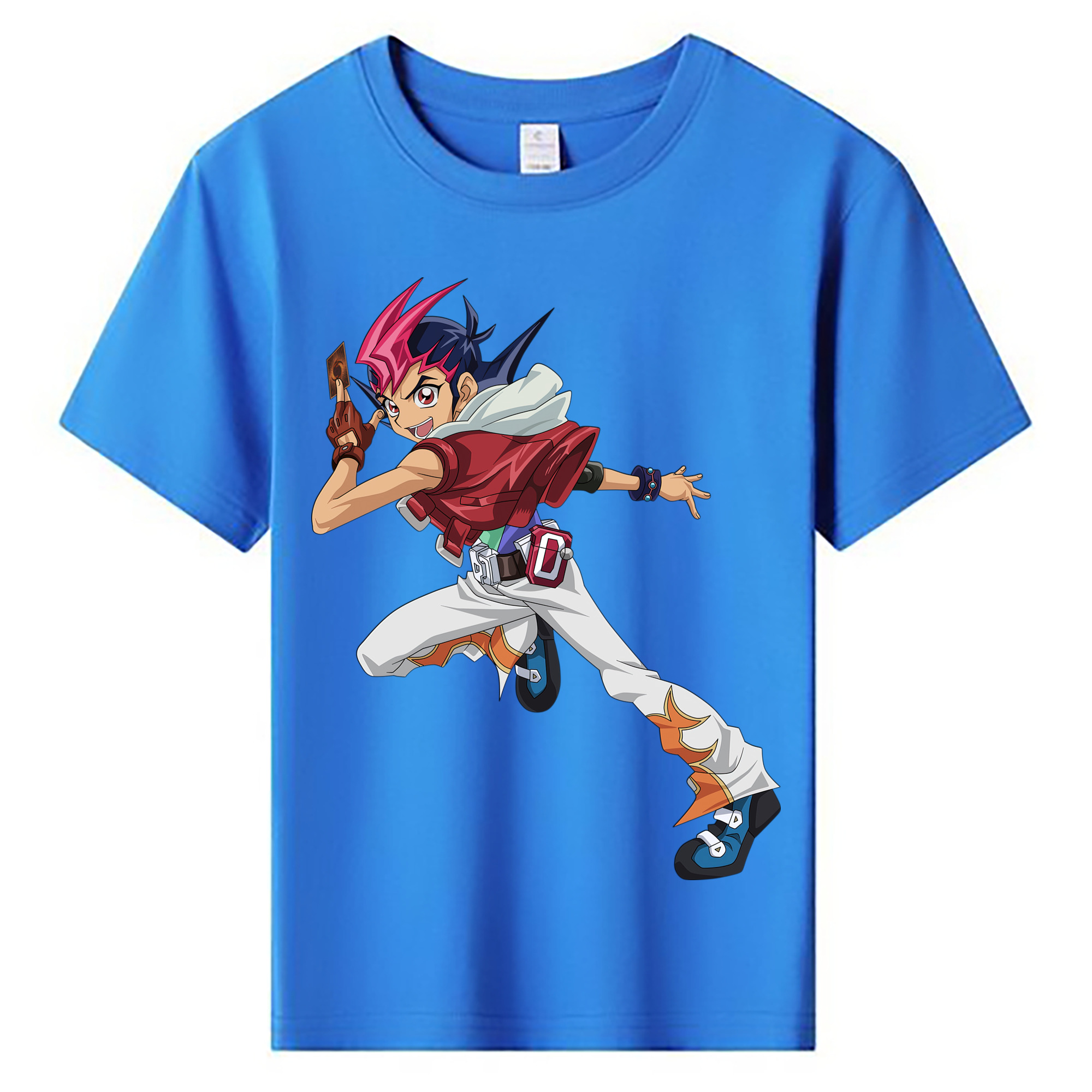 （画像用） 遊☆戯☆王 Yu-Gi-Oh! 綿100％キッズTシャツ（フロントプリント）